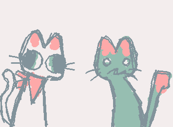@temmie
for you^^
I couldn't look at the gray cat too long
