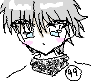 ハンターハンターキルア描きました！！
描いてくれたらお返しします！