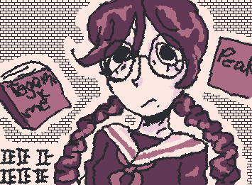 hi emm toko fukawa doodle.