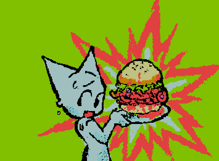 uhh dinnerrrrrrrrr (idk why all the colors r so dark;-;)