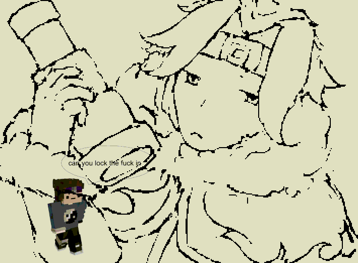 uncolored director wifies becuase art block is bum