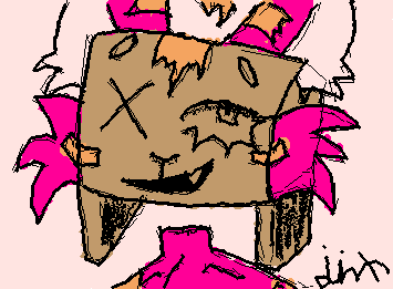 this is just some thing to feed you guys until i think of something to draw for 90 follows but yeah one of my oc's new design her name is hako X3