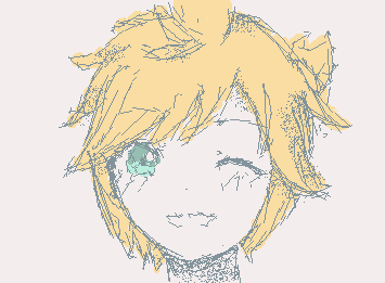鏡音レン書いたにょ