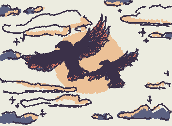 @Lazy cosmic weeee! Crow and little crow 👍 had fun picking the color palette for this one, + don’t normally draw birds so ty for the request!!