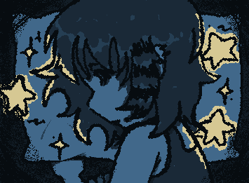 don't cry, there's so many stars in the sky