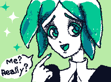 🩵❇️~Gemstone Kid~❇️🩵 
This teal youngster just turned 300 years old today! 
(Houseki no Kuni Fanart)