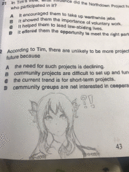OC and listening test
