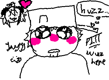 Pitt was here ohyeah here's my huzz darwn by mori ohy eah (PITT/serenesalinesolution meow)