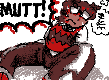 STUPID DOG.  !!! YOU MAKE ME LOOK BAD !!! /ref ☆ i will be drawing him a lot im so sorry