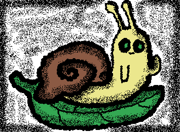 Made the possessed Snail from Adventure Time because i got bored.