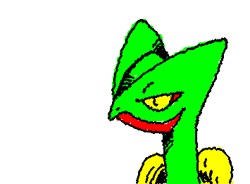 O MELHOR, o MAIOR e mais MANEIRO dos Pokémons !!!
SCEPTILE