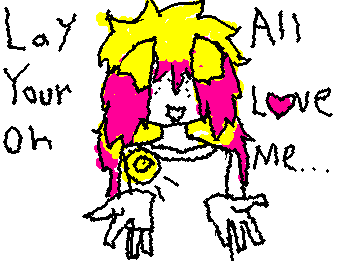 OC drop.
Their name is Spore, their design is heavily inspired by angels, Greek Gods, many pink-and-yellow birds, and partially inspired by the corpse flower