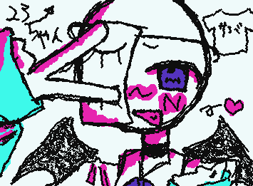 @kurauti moka 23ちゃん描けました!可愛かったので描くの楽しかったです!!!!!!!!!!あと解釈ちがいあったらすいません!
