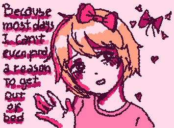 I relate to her so much