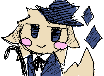 紳士服を描いてみたい…