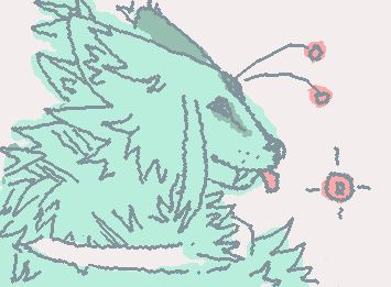 tweaky3k `` and upcoming fanart of chewy (my friends oc)