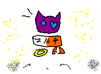 この子は、天鬼のペット的な存在です。