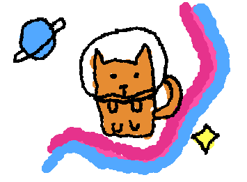@Amethystkit here is your cat in space (I did not want to do a background so sorry in advance)
