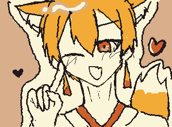 @inari 【リク】狐斗くんかけた!!頑張ってかいたよ、涙拭いてあげたよ(笑)バランスおかしいところは見逃してほしいな🙃リクありがと!