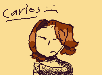 request from @SillyString for Carlos! I think its bad but I hope u like it ;-;