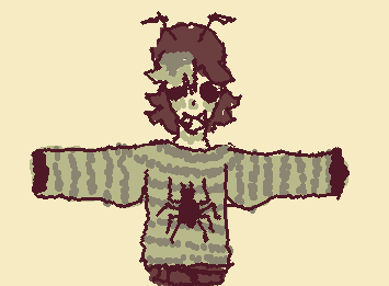 zephyr found a new sweater! (SAY IT LOOKS NICE)