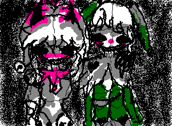 Watching you sleep w/ Harlequin