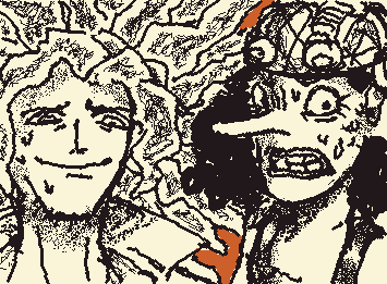 My two GOATs that keep getting flamed for being “useless comic relief character” but do end up proving useful and STILL get their feats ignored they are so cool