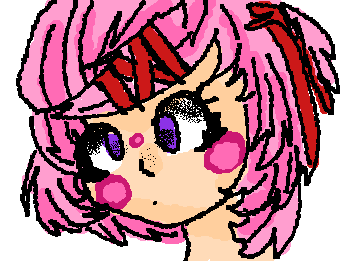 Natsuki from ddlc requested by ac3r my bestie give her a look!!!