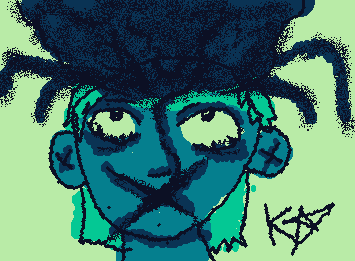 n sei ao certo oq eu desenhei,só estou testando os pinceis.