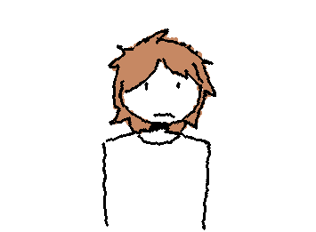 here’s a lil sketch of me. i look dumb as hell.
