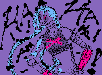 sum fanart of JINX from arcane