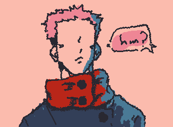 GIVE HIM HIS GLASSES HE CAN'T SEE WITHOUT HIS GLASSES....i miss yuuji s3