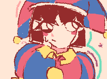 @mino I drew her, for the first time!!