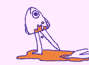 Mermaid with legs 足を得た人魚