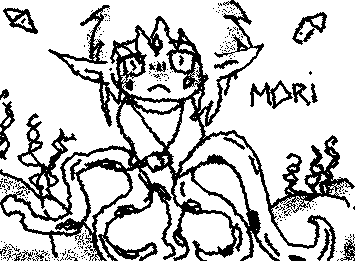 cute octopus hybird! his name is moriii <3