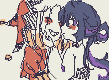 pierrot and my mc :3