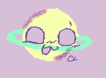 kinda replicated the drawing that @UZI did just made it Saturn from solarballs