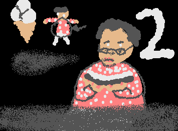 someone in this community made some not so appropriate "art" a while back
