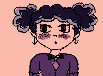 Who is she looking at?