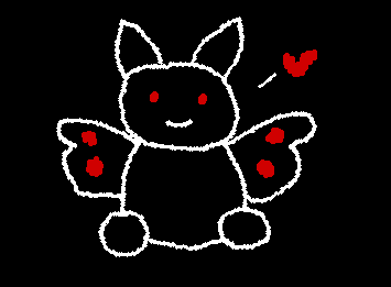 Mortimer the Mothman ^^ @cherry 's plush