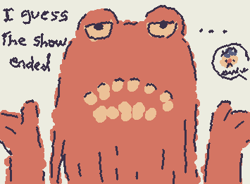 just a red guy chill about it