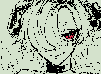 現アイコンの子描いたお