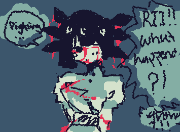 drawing idea!!: choose any no 1 to 5, bottom or up, then go to options and scroll randomly top 1 to 5 oe bottom 1 to 5, what ever number u chose! my oc rii :>>