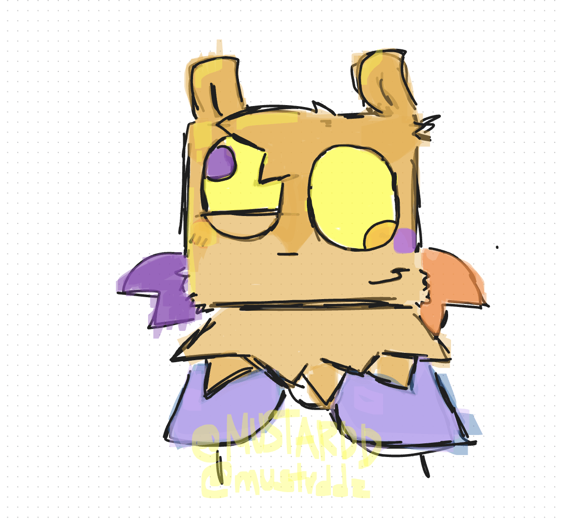 doodle i made of goob in my au 👀