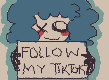 my tiktok is on my page! i would appreciate if u followed me :3