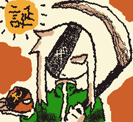 @Benguriddo 描けたよ!鎌っていいよね🤤