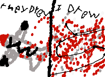 a person that just drew an airplane and then we have me