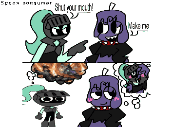 guys please hear me out on Soulvester x Waxwell . please . [i made ts on Sketchbook(drawing app) so thats why the quality sucks]