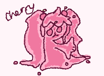 ive had the FATTEST art block so I haven't posted in forever 😭 so I made sakura miku to cheer me up :D