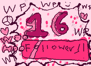 WOWOWOW 16 followers!
